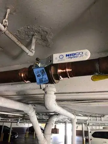 Copper pipe repair and valve work for Backflow Testing in Rex